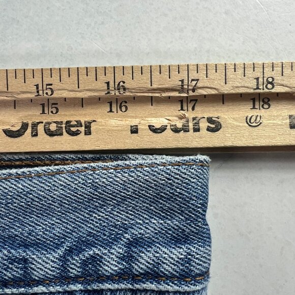 Y2K Levi's Jeans Men's 34x29* 560 Comfort Loose Fit Tapered Blue Denim Tag 35x30 - Picture 16 of 16